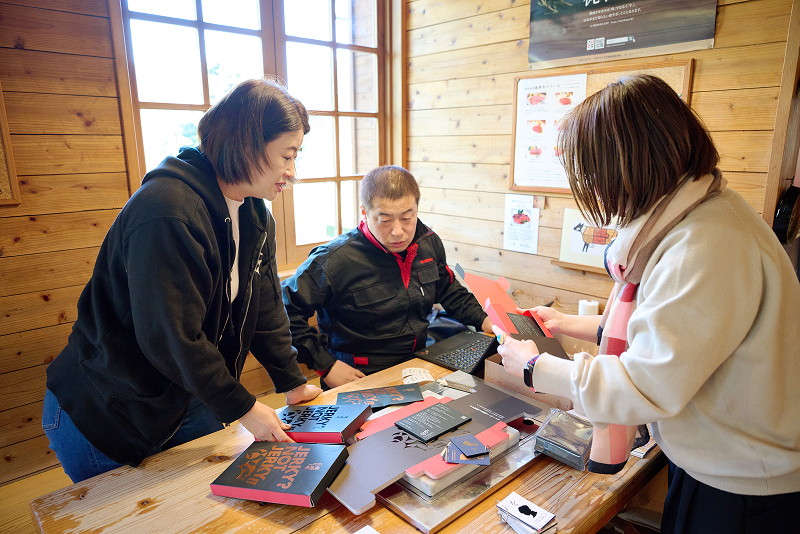 梶岡牧場の仕事風景